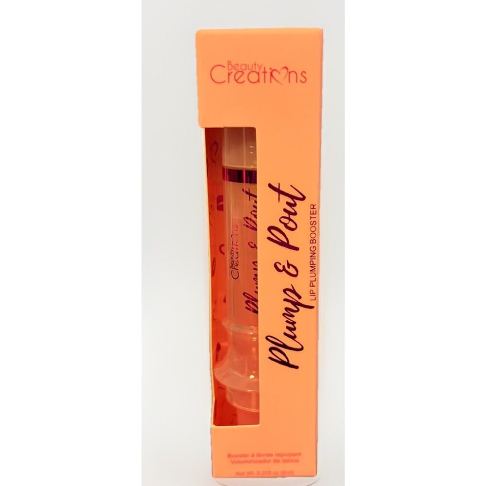 Beauty Creations Plump & Pout Lip Plumping Booster Pink Lemonade Gloss 0.20oz